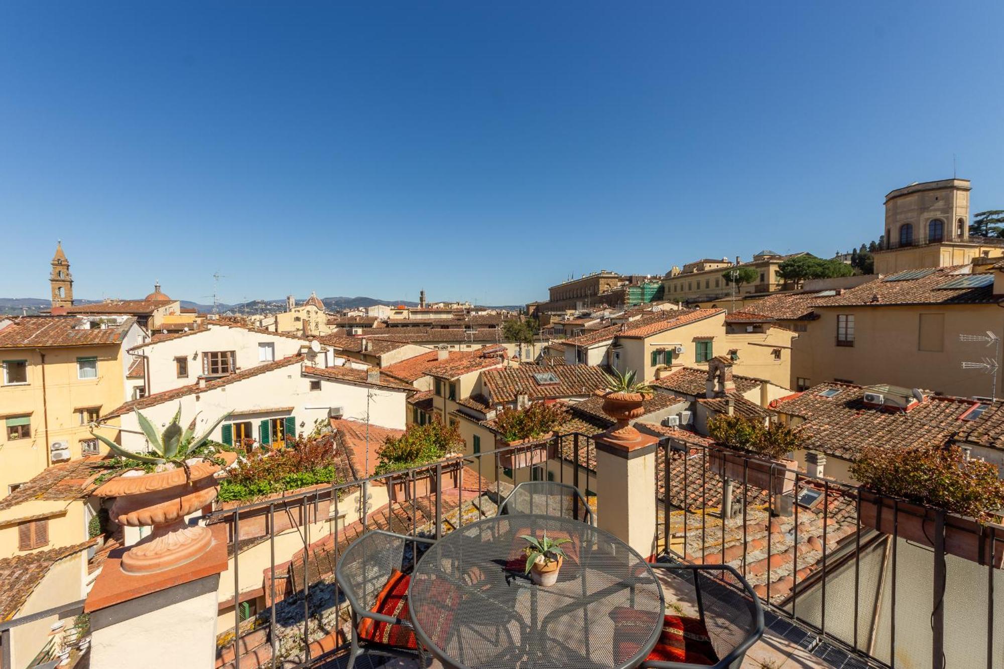 Ferienwohnung Borgo Tegolaio Terrace Florenz Exterior foto
