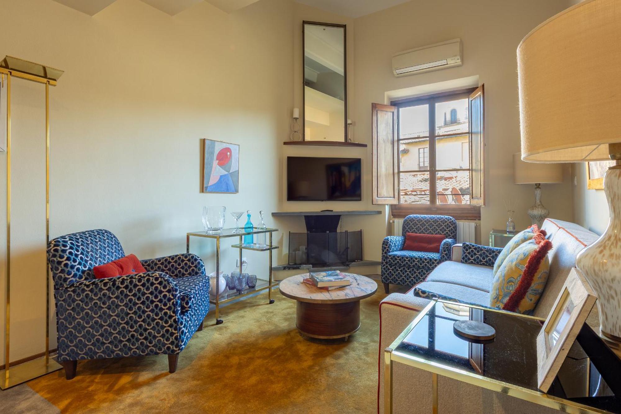 Ferienwohnung Borgo Tegolaio Terrace Florenz Exterior foto