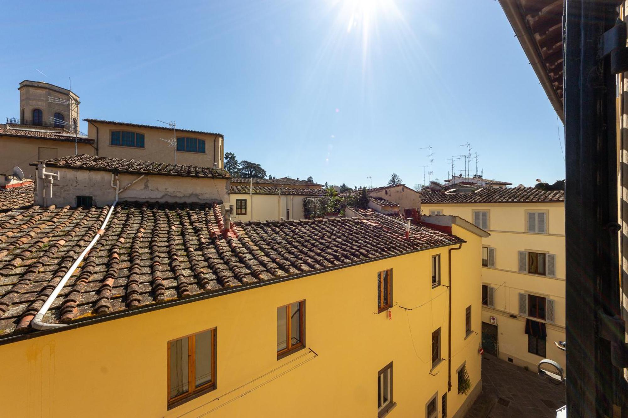 Ferienwohnung Borgo Tegolaio Terrace Florenz Exterior foto