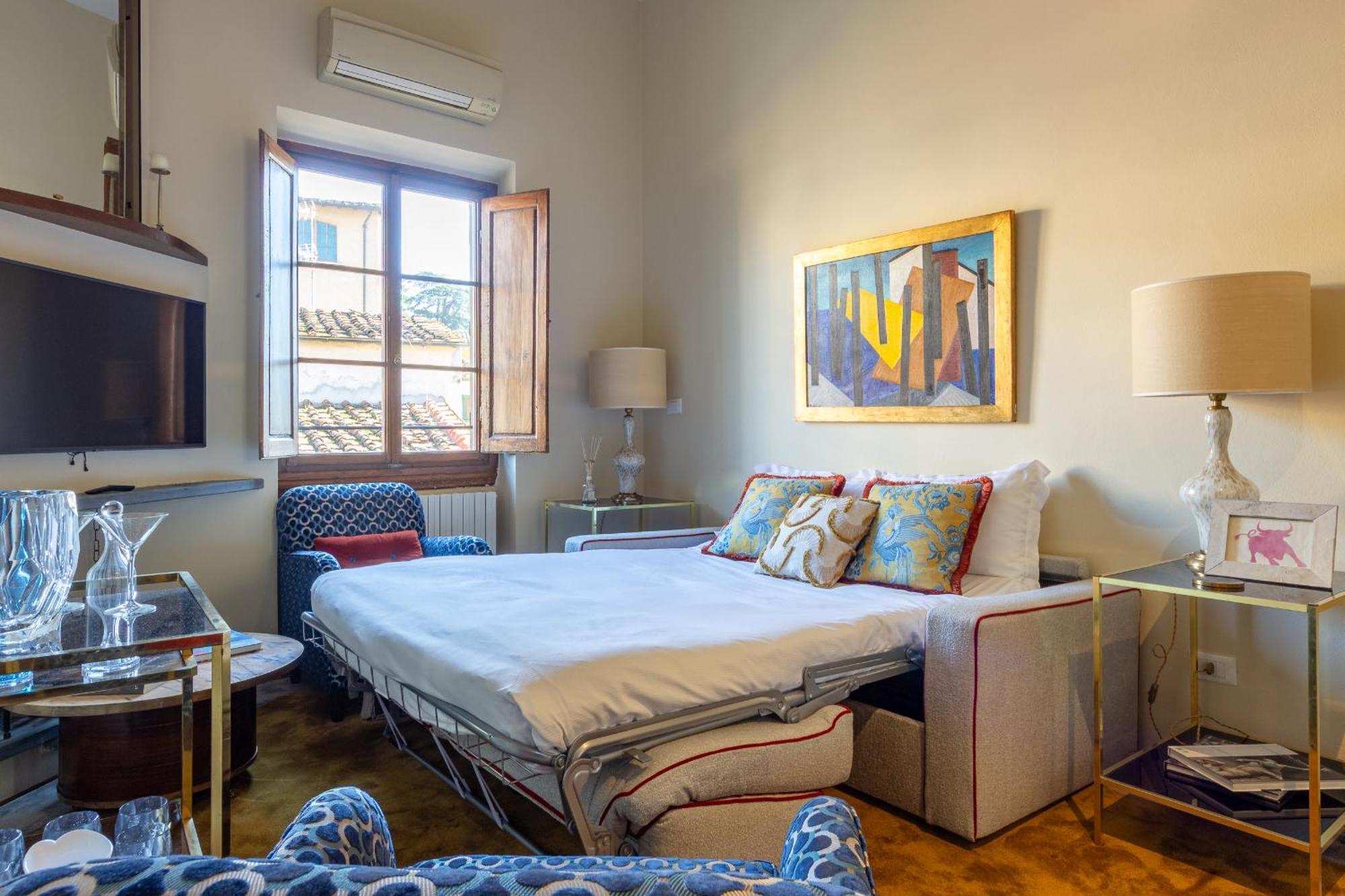 Ferienwohnung Borgo Tegolaio Terrace Florenz Exterior foto