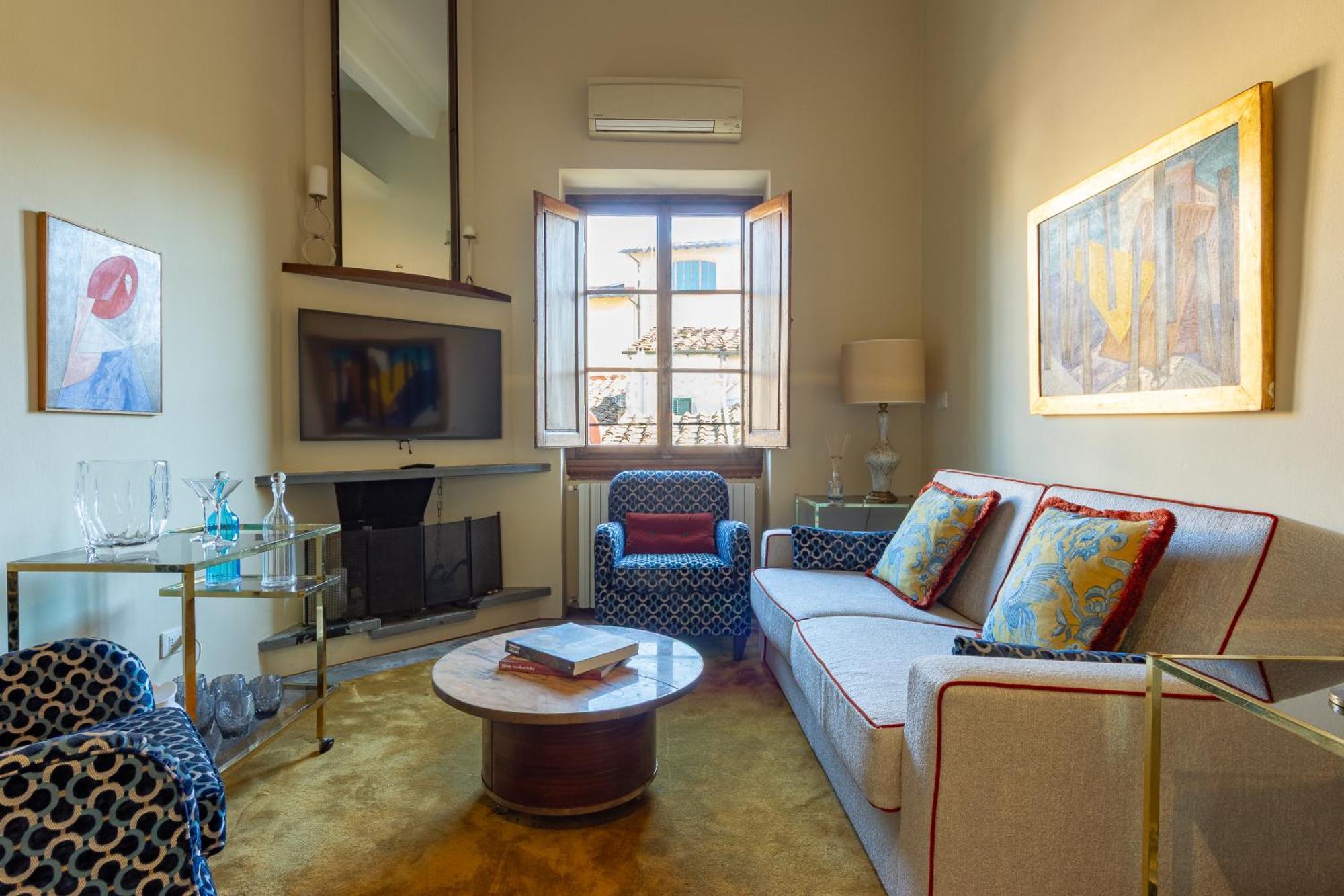 Ferienwohnung Borgo Tegolaio Terrace Florenz Exterior foto